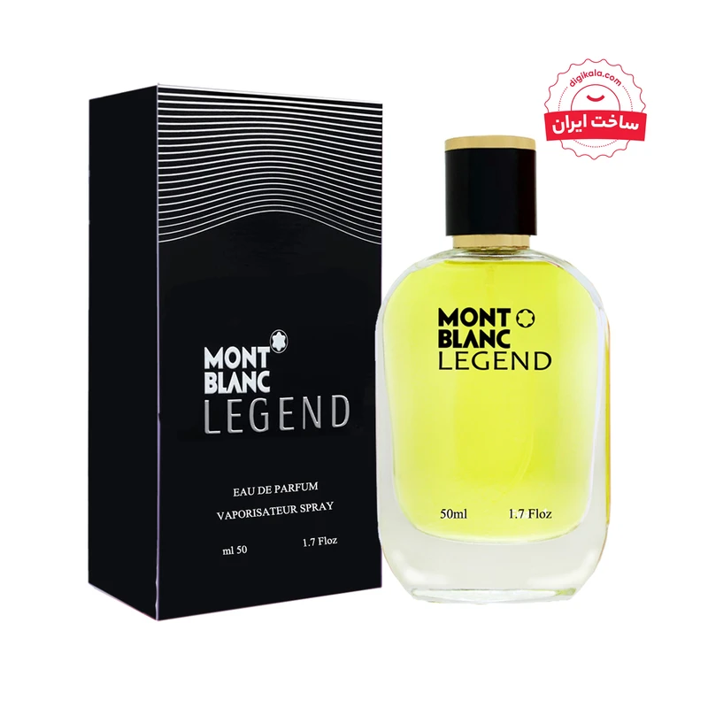 ادو پرفیوم مردانه نیفتی مدل مون بلان لجند بلک حجم 50 میلی لیتر