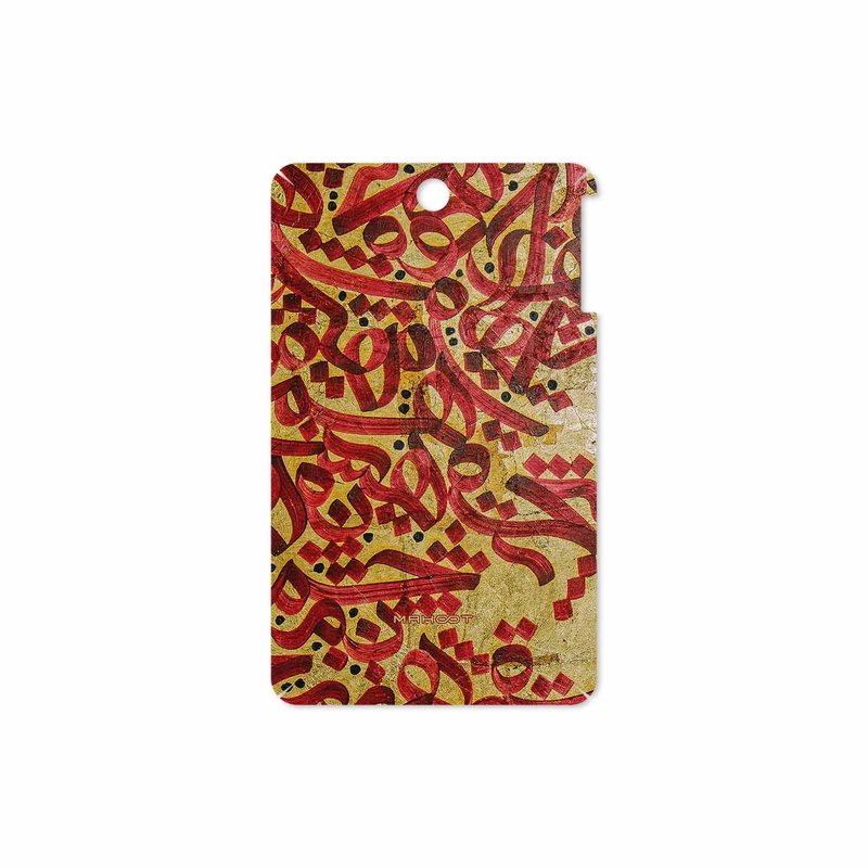 برچسب پوششی ماهوت مدل Nastaliq-6 مناسب برای تبلت لنوو A7-50 A3500 2014