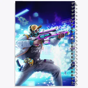 دفتر نت موسیقی 50 برگ خندالو مدل Free Fire کد F2489