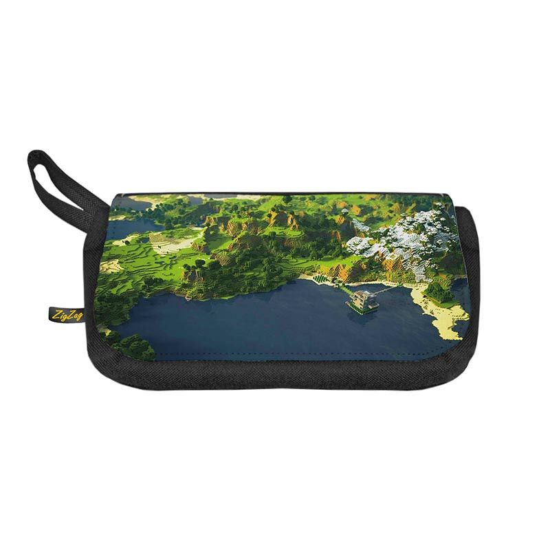 جامدادی زیگ زاگ طرح ماینکرفت کد 6852