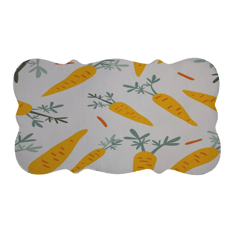 پادری مدل دالبر طرح هویج کد 8075 سایز 110×60 سانتی متر