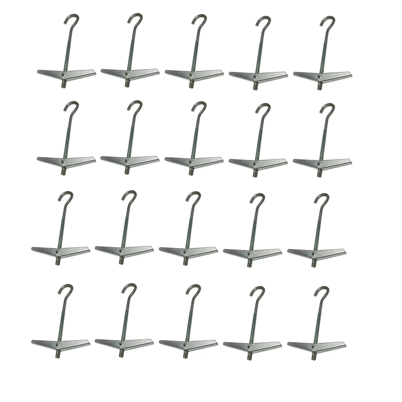 قلاب پروانه ای مدل P-100-20 بسته 20 عددی 