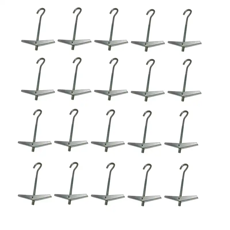 قلاب پروانه ای مدل P-100-20 بسته 20 عددی