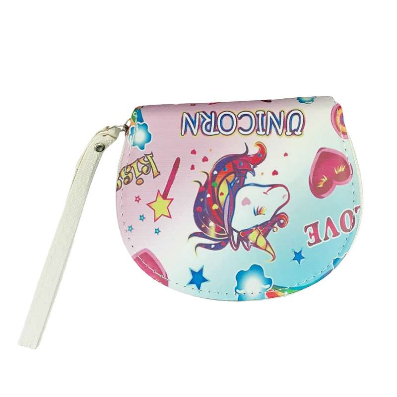 کیف پول دخترانه مدل unicorn کد LOVE_55