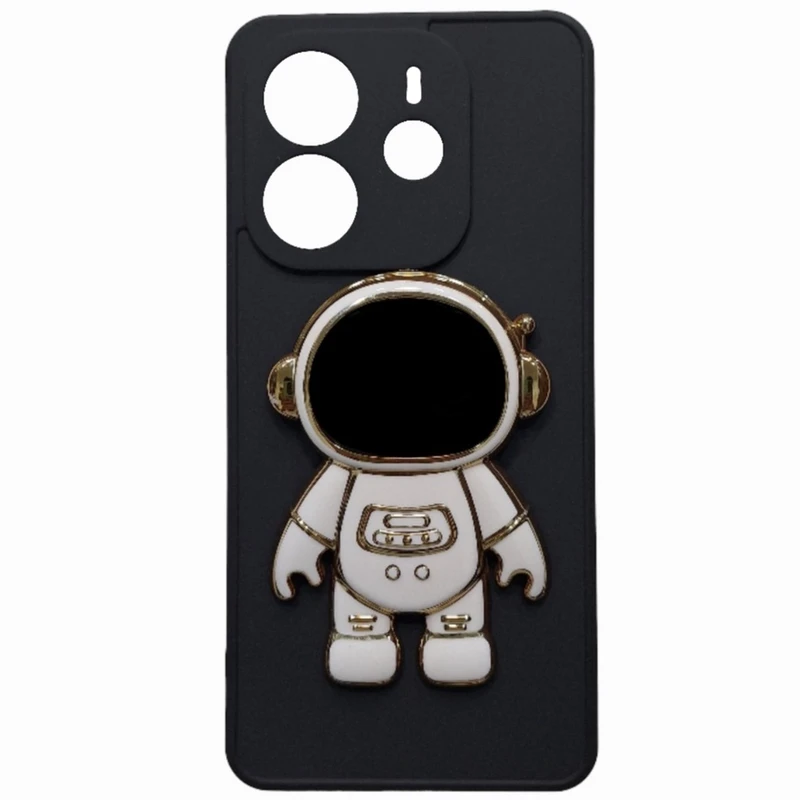 کاور طرح استند فضانورد مدل Note14 مناسب برای گوشی موبایل شیائومی Redmi Note 14 4G