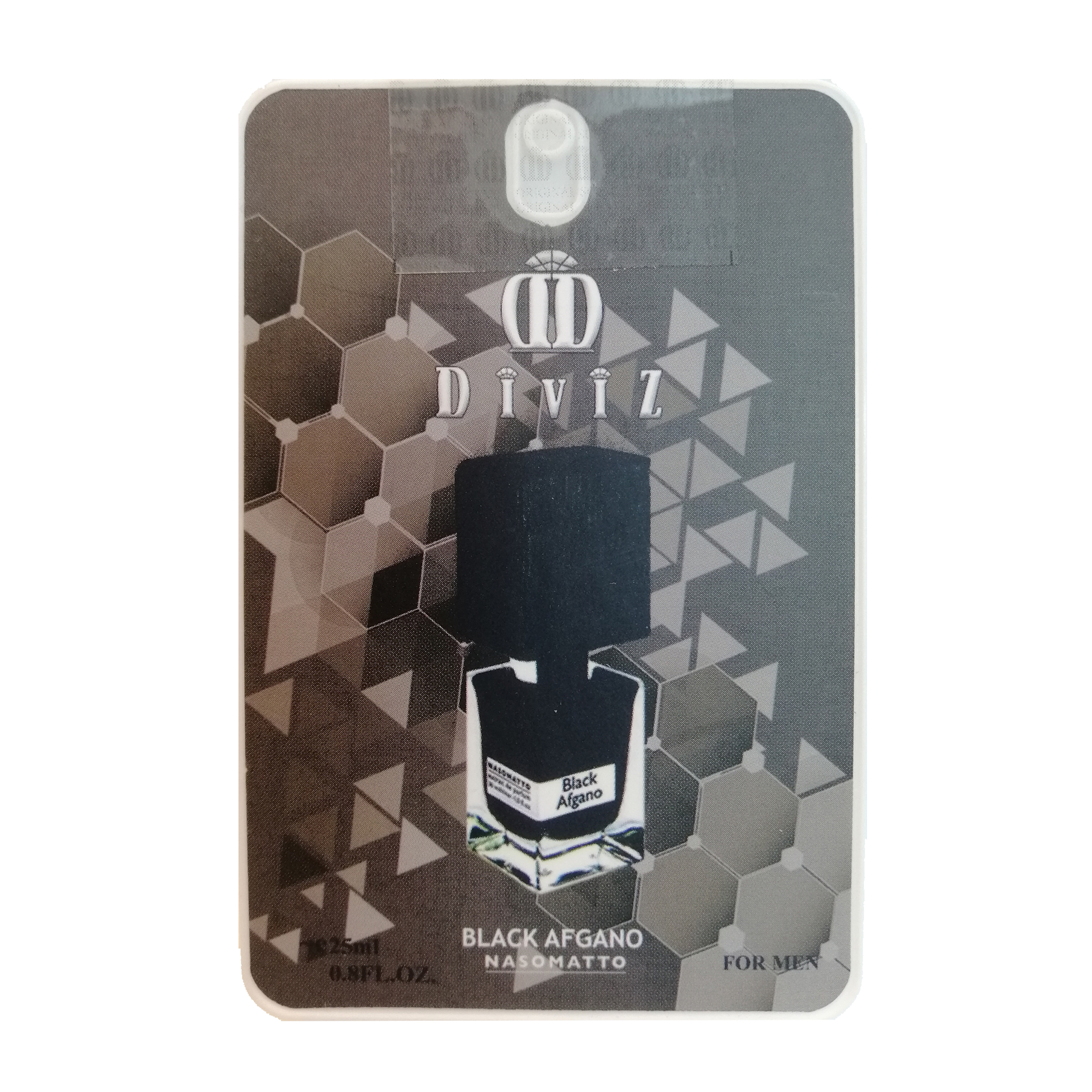 عطر جیبی دیوایز مدل Black Afgano حجم 25 میلی لیتر