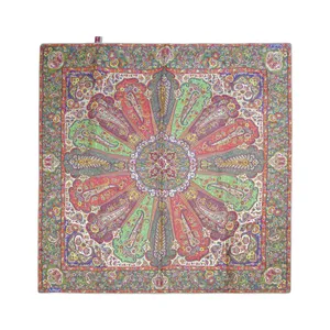 ترمه مدل مربعی طرح خورشید