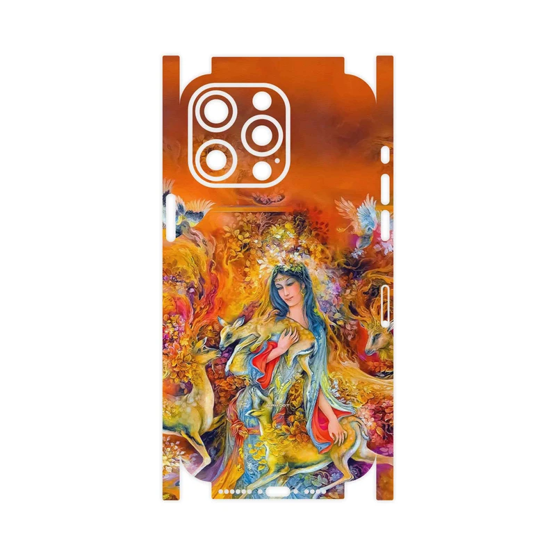 برچسب پوششی ماهوت مدل Persian miniature 2-FullSkin مناسب برای گوشی موبایل اپل iPhone 15 Pro Max