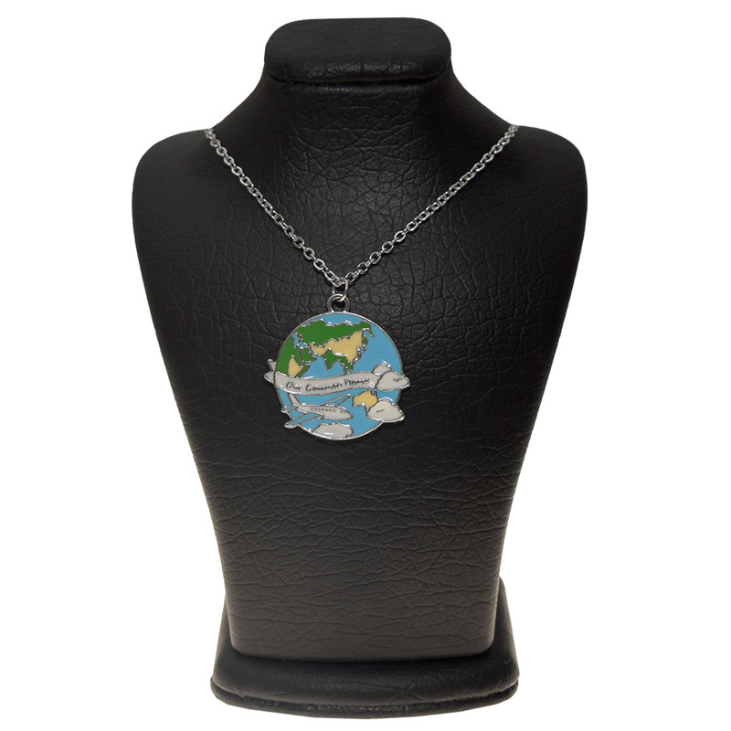گردنبند دخترانه مدل کره زمین