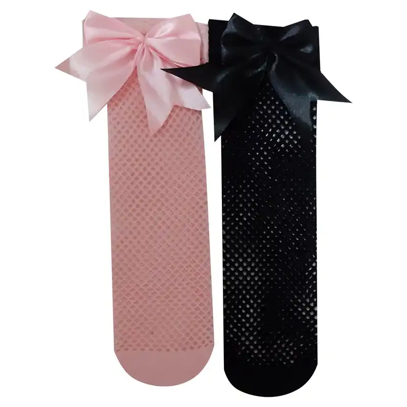 جوراب دخترانه کد 870 مجموعه 2 عددی