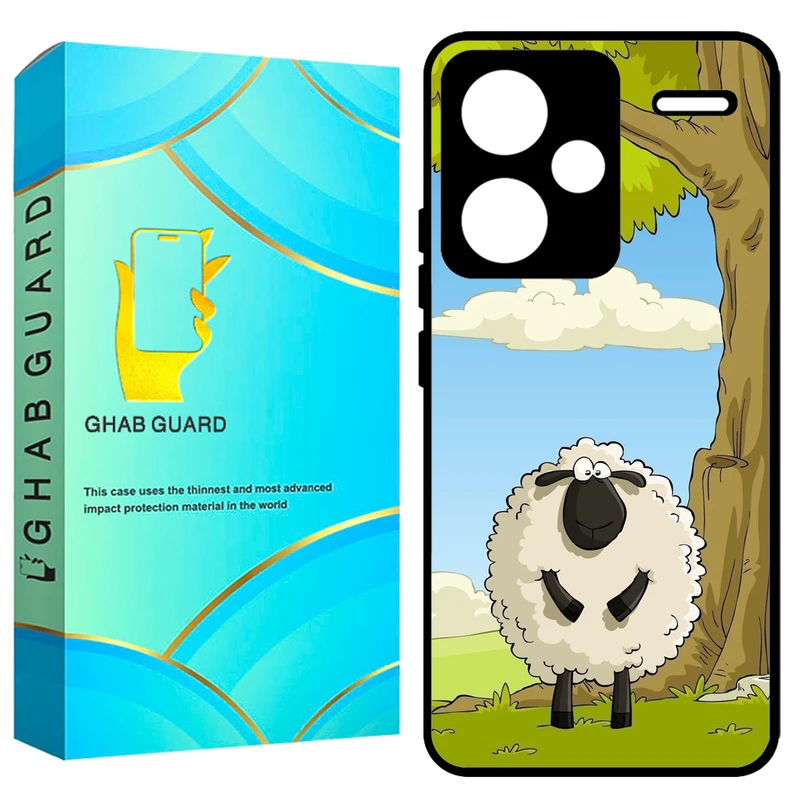 کاور قاب گارد طرح بره ناقلا مدل GCHPN13PL مناسب برای گوشی موبایل شیائومی Redmi Note 13 Pro Plus