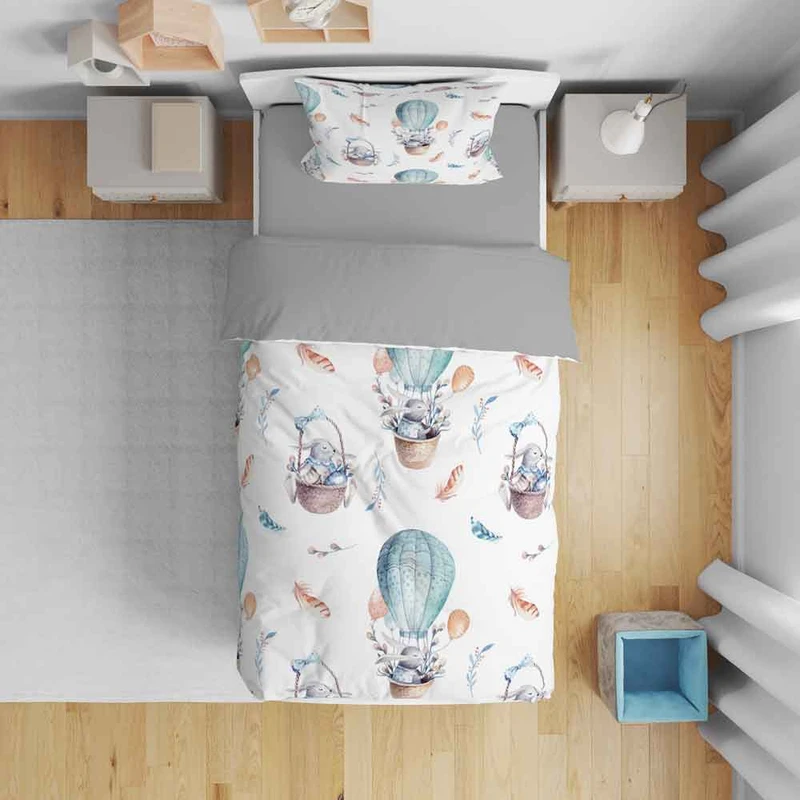 سرویس روتختی نوپه هوم مدل کارتونی T5830 یک نفره 5تکه