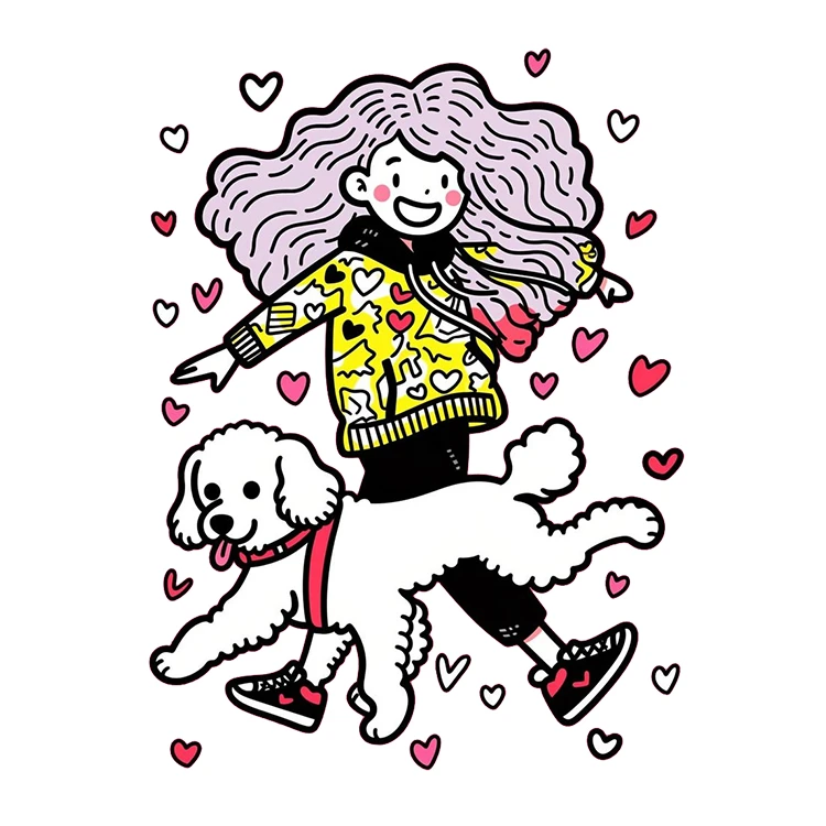 استیکر پارچه و لباس پاد آفرین مدل کارتونی کد S1762