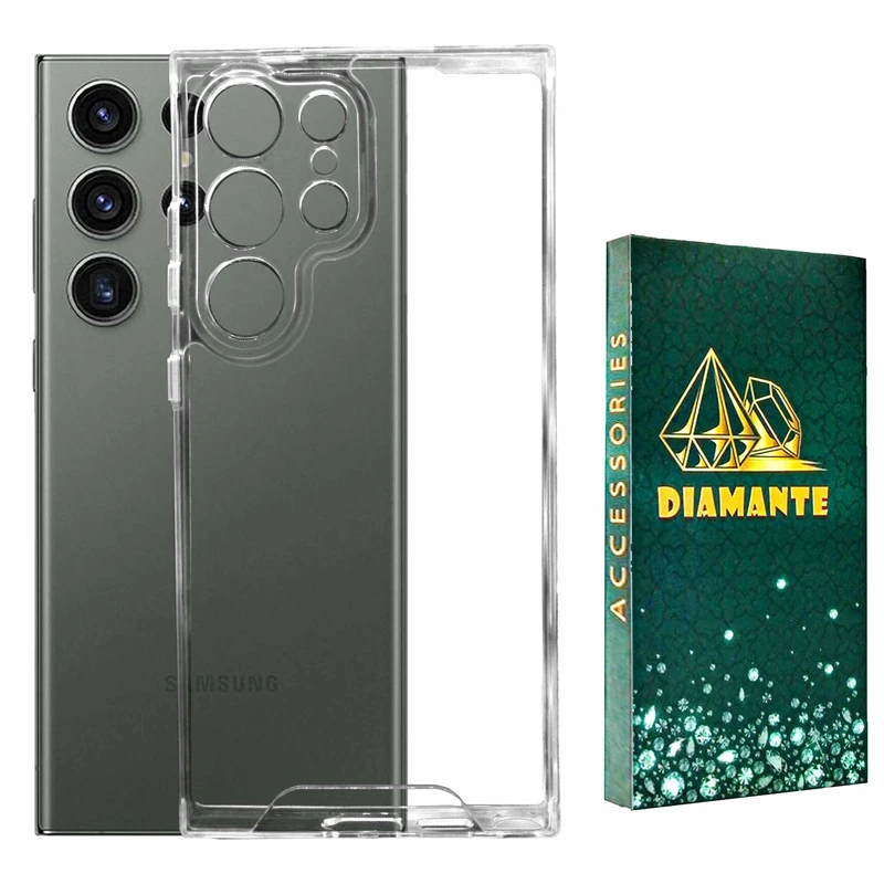 کاور دیامانته مدل Space Gn مناسب برای گوشی موبایل سامسونگ Galaxy S25 Ultra