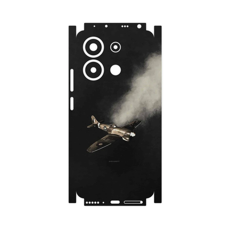 برچسب پوششی ماهوت مدل World_War_II_Aircraft-FullSkin مناسب برای گوشی موبایل شیائومی Redmi Note 13 4G