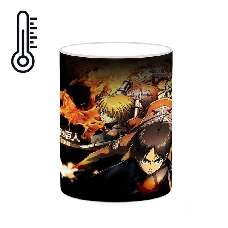 ماگ حرارتی کاکتی مدل انیمه کد mgh21330