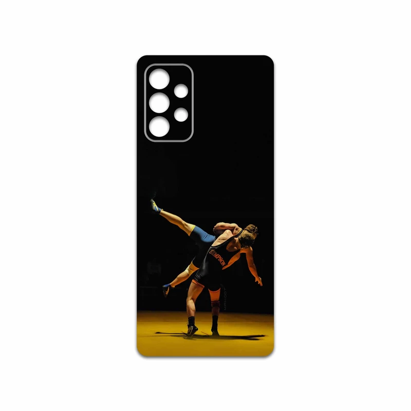 برچسب پوششی ماهوت مدل Wrestling مناسب برای گوشی موبایل سامسونگ Galaxy A72