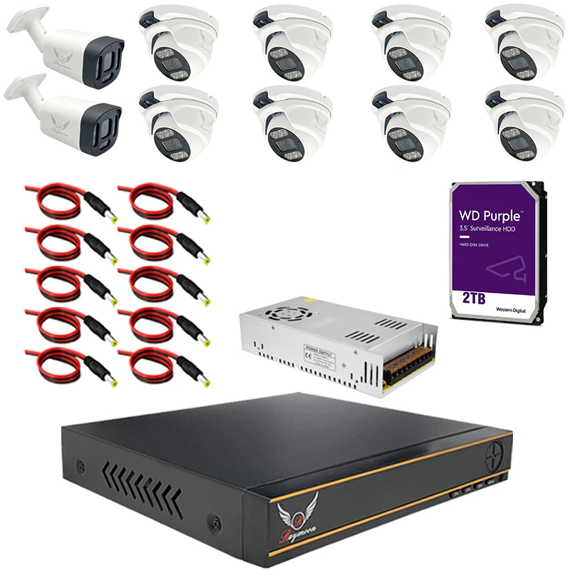سیستم امنیتی دوربین مداربسته تحت شبکه رایمون مدل IP پنج مگاپیکسل کد IP-5MP-2T-10C-04 سیستم امنیتی دوربین مداربسته تحت شبکه رایمون مدل IP پنج مگاپیکسل کد IP-5MP-2T-10C-04