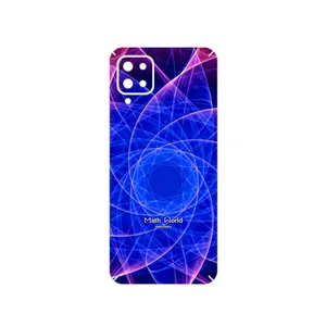 MAHOOT Mathematical Geometric Shape 9 Cover Sticker for Samsung Galaxy A12 Nacho