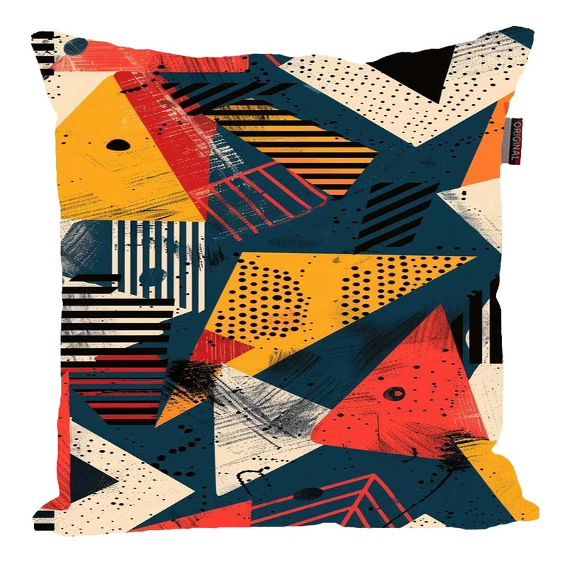 کوسن پاد آفرین مدل فانتزی طرح مدرن رنگی کد 01950