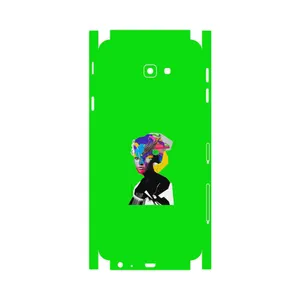 MAHOOT Collage of Women Portrait 3-FullSkin Cover Sticker for Samsung Galaxy J4 Plus