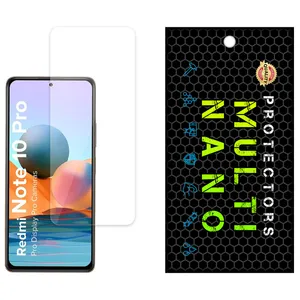 Multi Nano X-S1N Model Transparent Screen Protector Suitable For Xiaomi Redmi Note 10 Pro (India) Mobile Phone