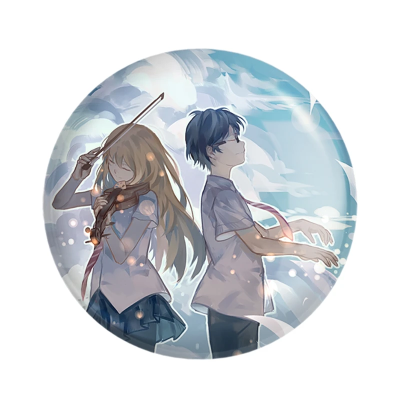 مگنت خندالو مدل آریما و کائوری انیمه دروغ تو در آوریل کد 32463