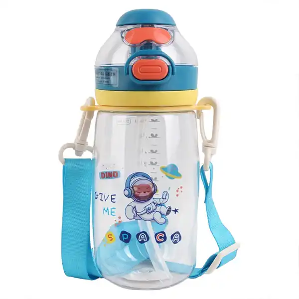 قمقمه کودک مدل دو حالته طرح فضانورد گنجایش 0.5 لیتر