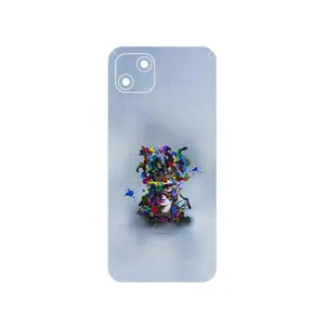 MAHOOT Collage of surreal Portrait of Women 4 Cover Sticker for Wiko T10