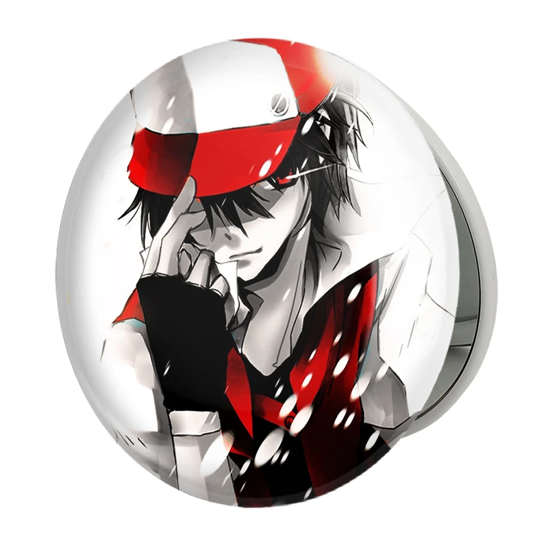 آینه جیبی خندالو طرح ساتوشی انیمه پوکمون مدل تاشو کد 17404 