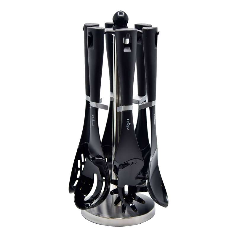 ست کفگیر و ملاقه 7 پارچه یونیک  مدل B_L کد 1120