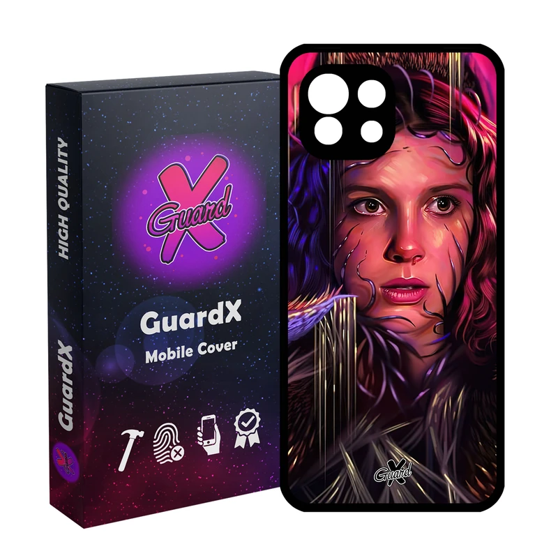 کاور گارد ایکس طرح Stranger Things مدل Glass10462 مناسب برای گوشی موبایل شیائومی  MI 11 Lite