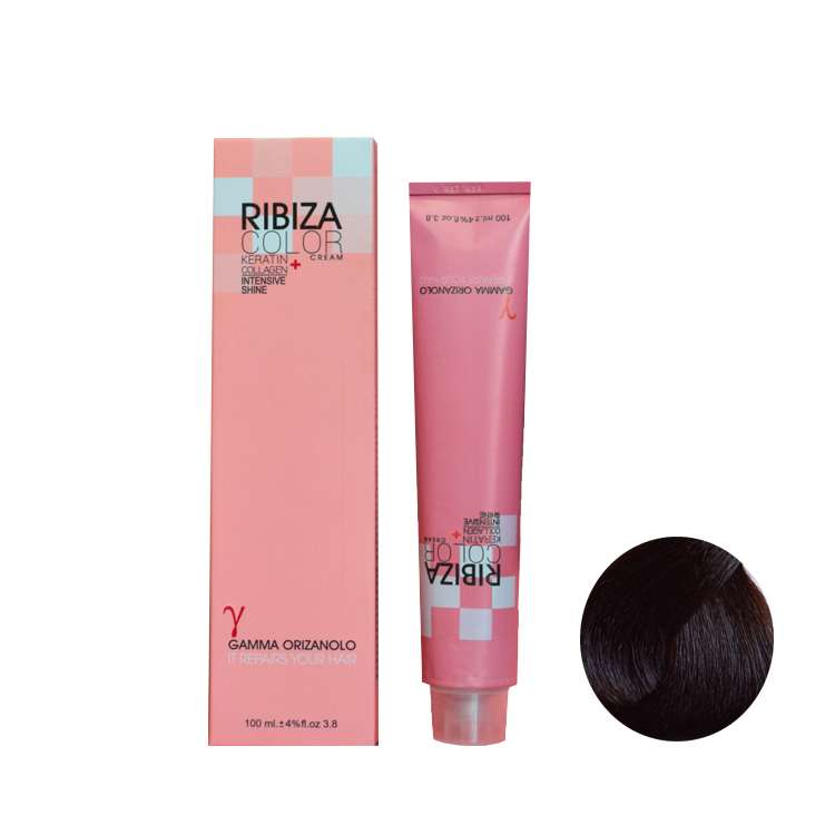 رنگ مو ریبیزا شماره 5.9 حجم 100 میلی لیتر رنگ شکلاتی