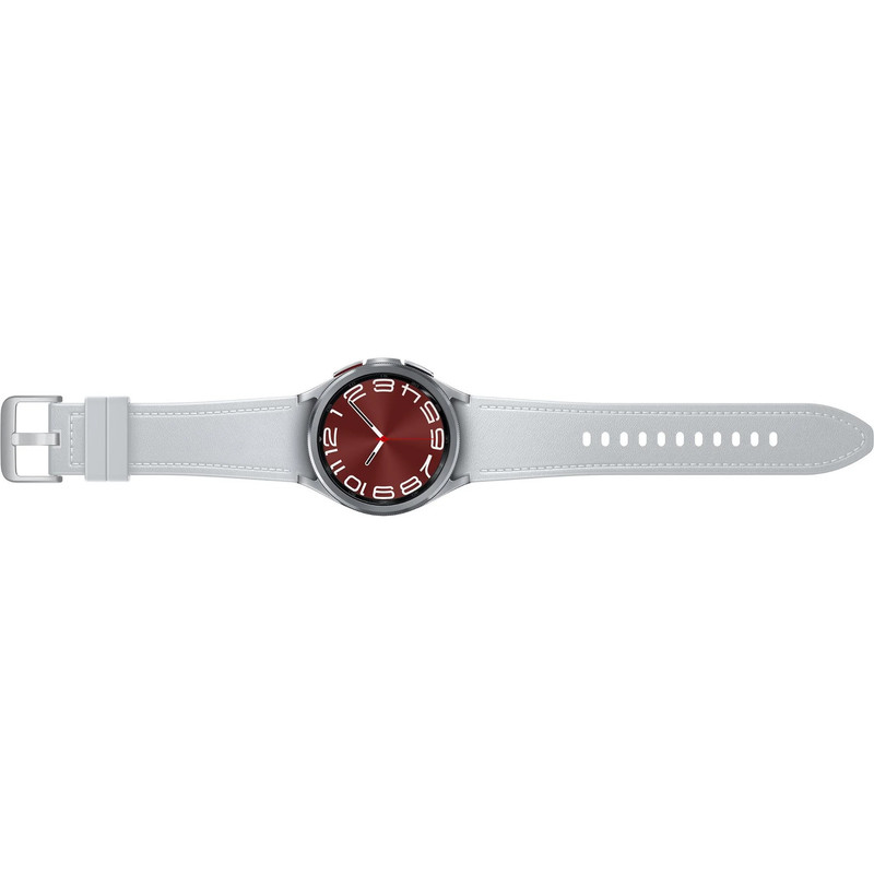 ساعت هوشمند 43 میلی‌متری سامسونگ مدل Galaxy Watch 6 Classic با بند سیلیکونی