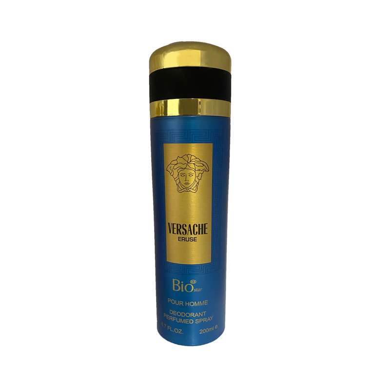 اسپری بدن مردانه بیو استار مدل VERSACHE ERUSE حجم 200 میلی لیتر اسپری بدن مردانه بیو استار مدل VERSACHE ERUSE حجم 200 میلی لیتر