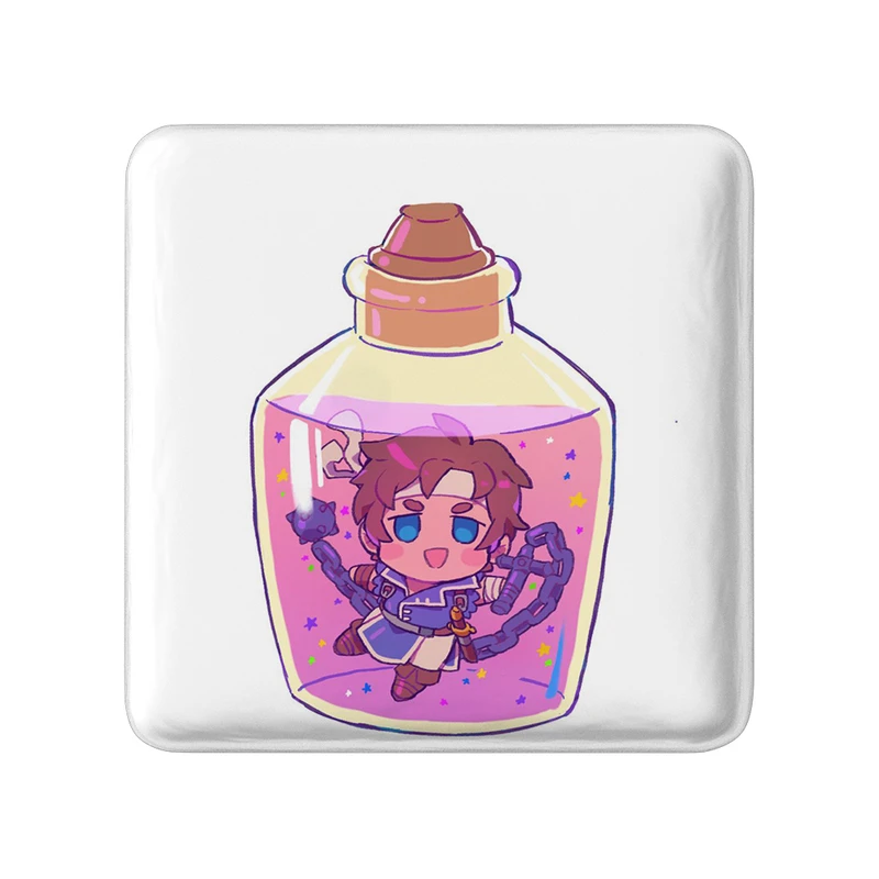 مگنت خندالو طرح بازی کسلوانیا (Castlevania) مدل مربعی کد 35423