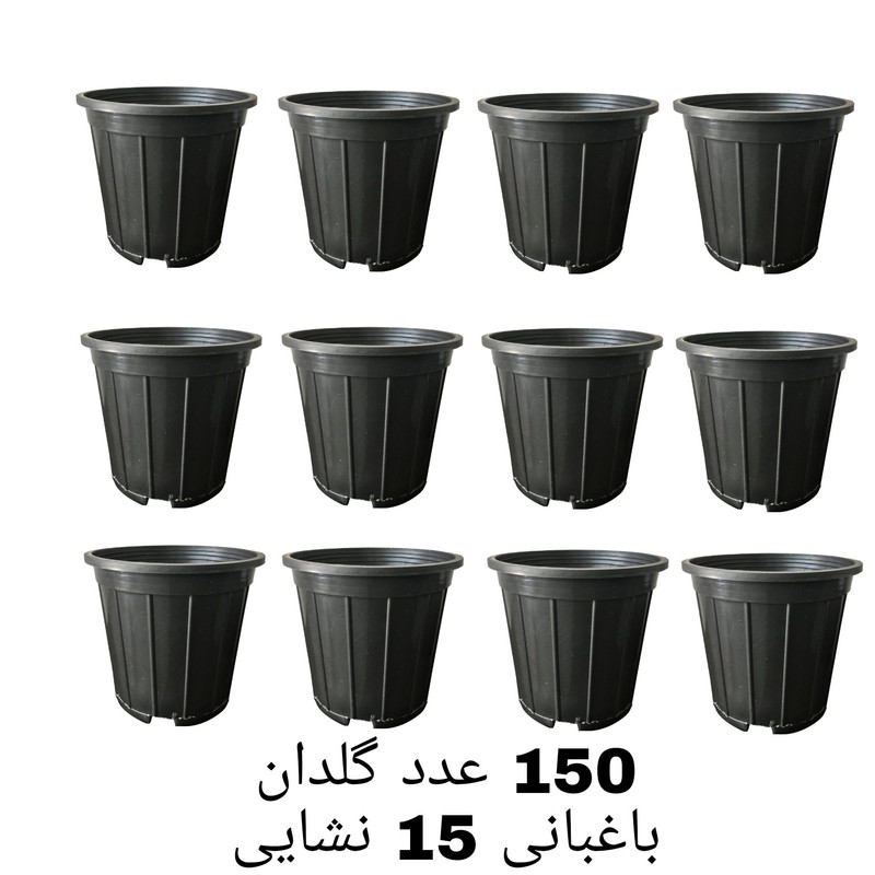 گلدان مدل n15 بسته 150 عددی