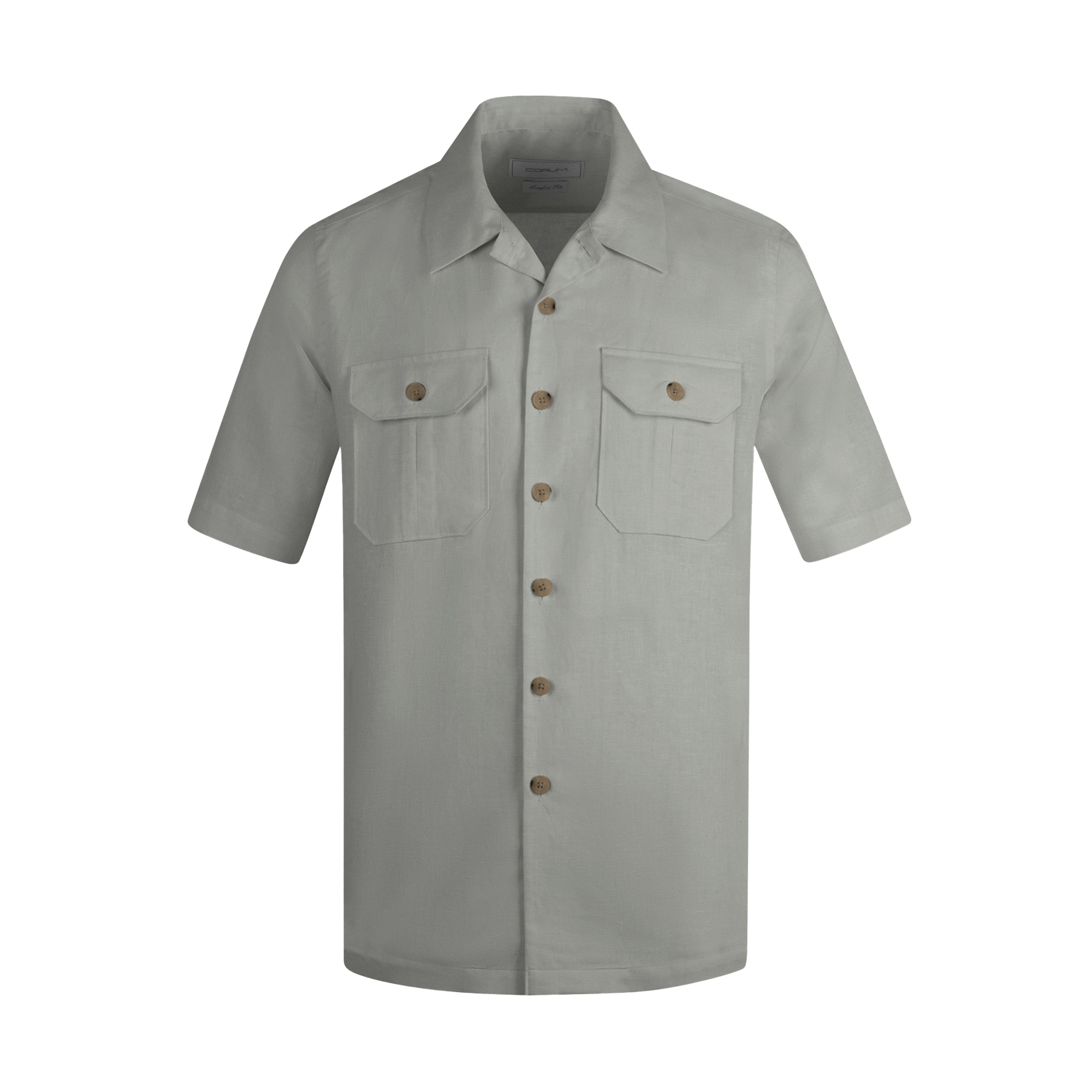 نکته خرید - قیمت روز پیراهن آستین کوتاه مردانه کروم مدل 2410151 خرید