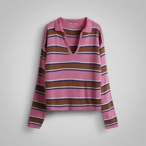 پلیور یقه برگردان زنانه نیزل مدل 9581-1