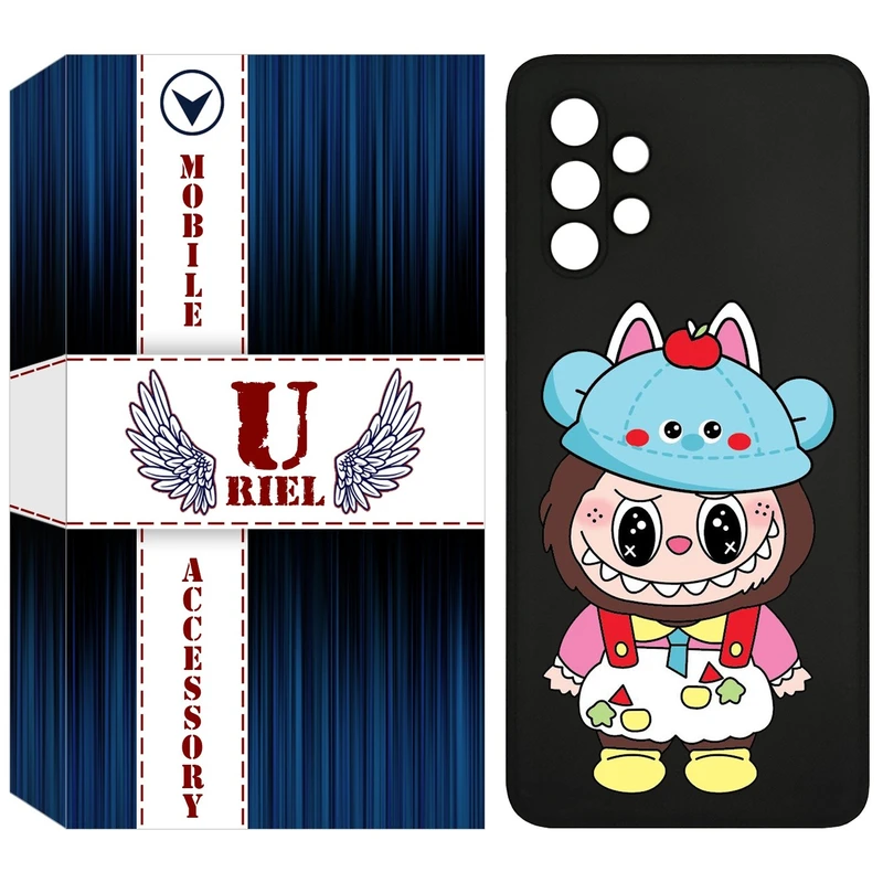 کاور یوریل مدل KSH کد 123 طرح عروسک لبوبو مناسب برای گوشی موبایل سامسونگ Galaxy A32 4G