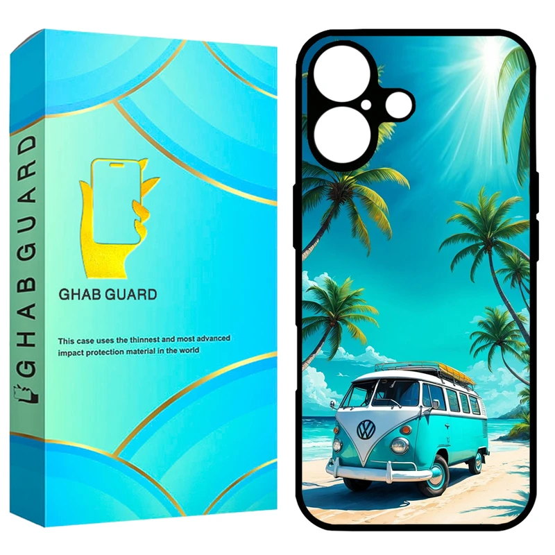 کاور قاب گارد طرح ماشین مدل GCHP16 مناسب برای گوشی موبایل اپل iPhone 16