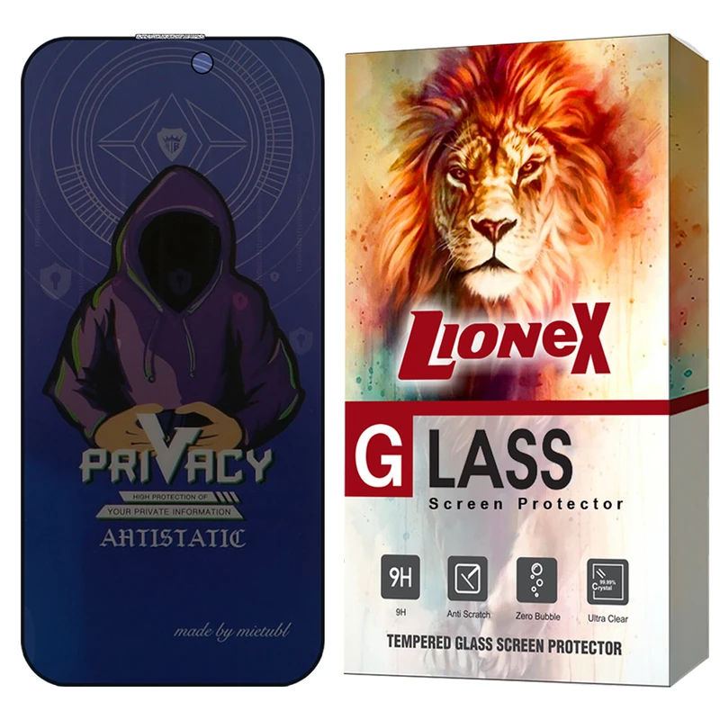 محافظ صفحه نمایش لایونکس مدل PRML مناسب برای گوشی موبایل اپل iPhone 15 Pro Max