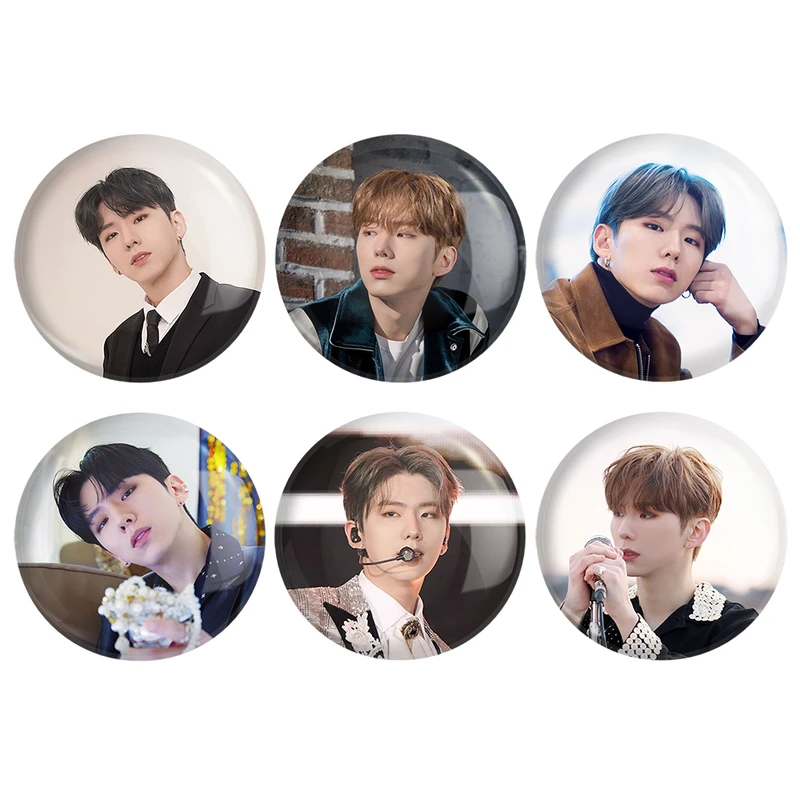 مگنت خندالو طرح کیهیون گروه مانستا اکس MONSTA X کد 1264A مجموعه 6 عددی