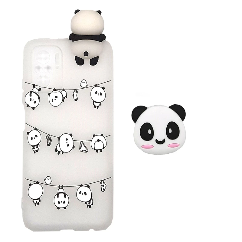 کاور مدل پاندا کد 610 مناسب برای گوشی موبایل شیائومی Redmi Note10/10S به همراه پایه نگهدارنده