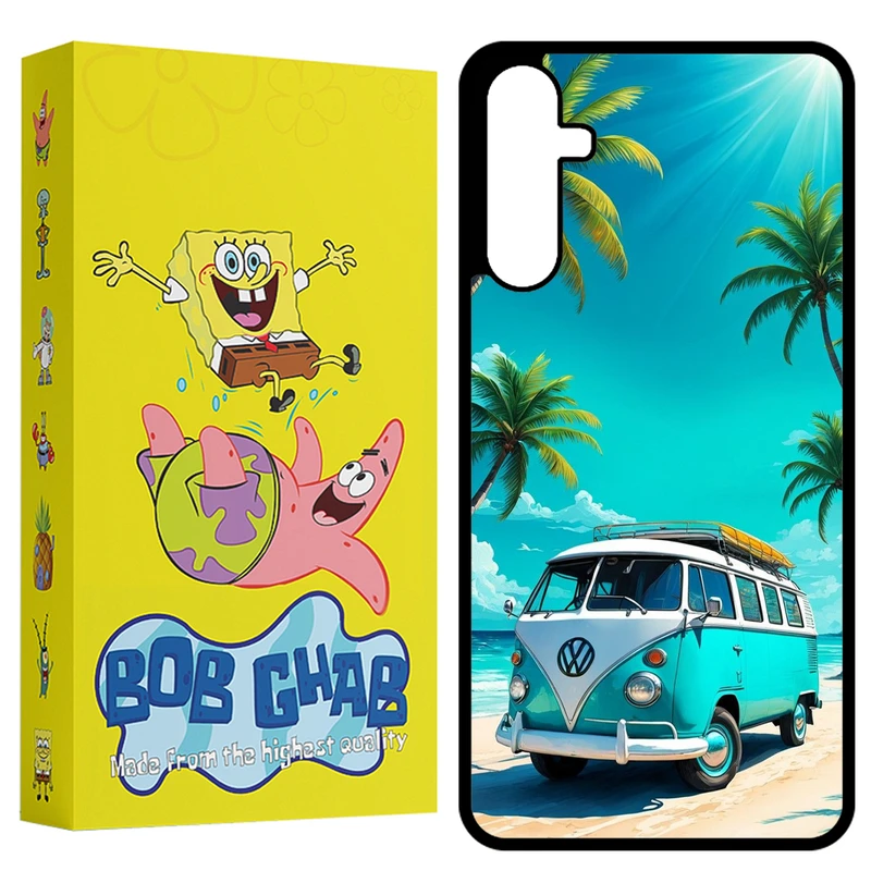 کاور باب قاب طرح ماشین مدل BCPA24 مناسب برای گوشی موبایل سامسونگ Galaxy A24 4G