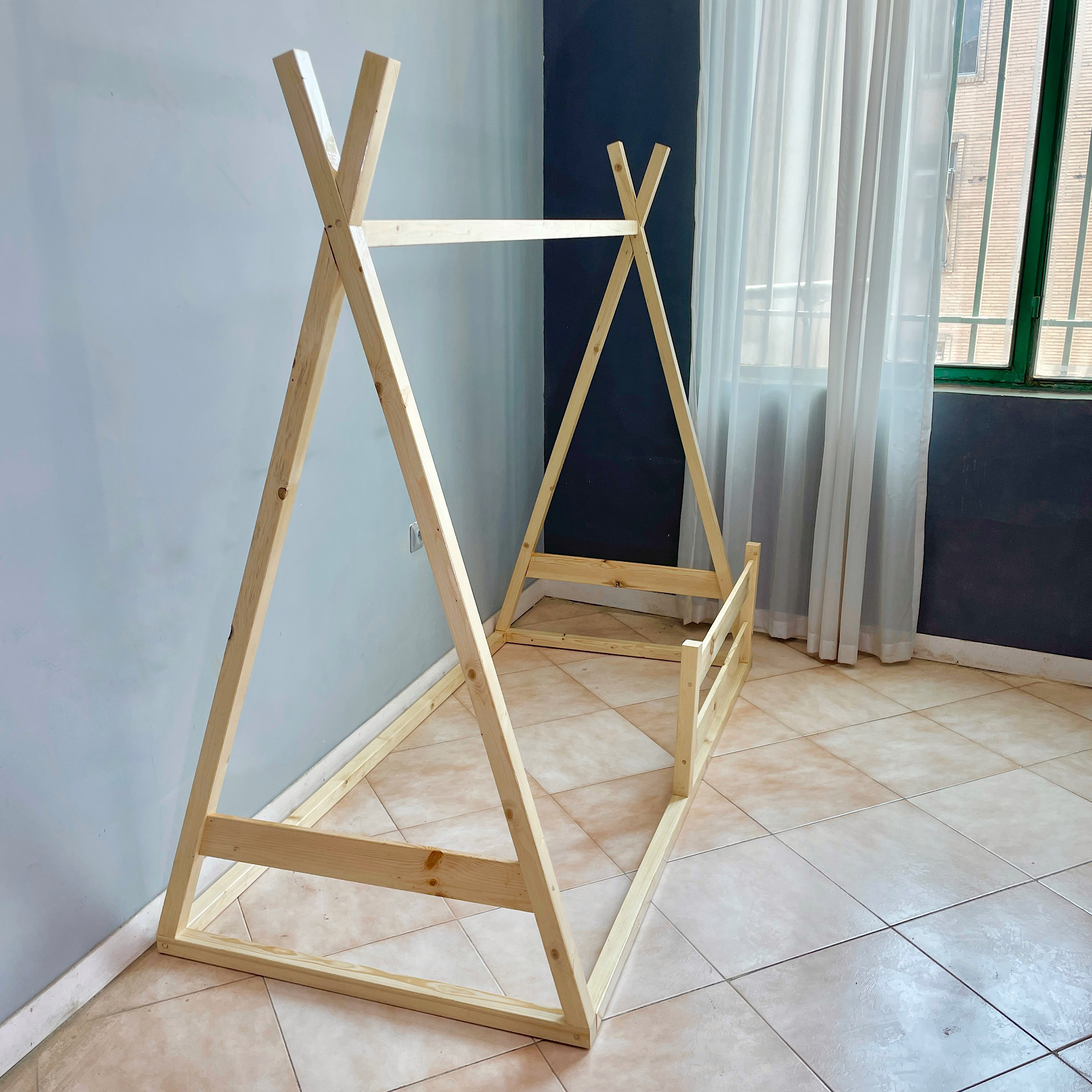 تختخواب کودک روستیک دکور مدل Hk93