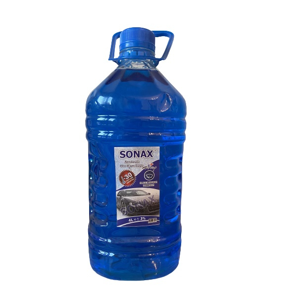محلول تمیز کننده شیشه خودرو سوناکس مدل FA01 حجم 4 لیتر