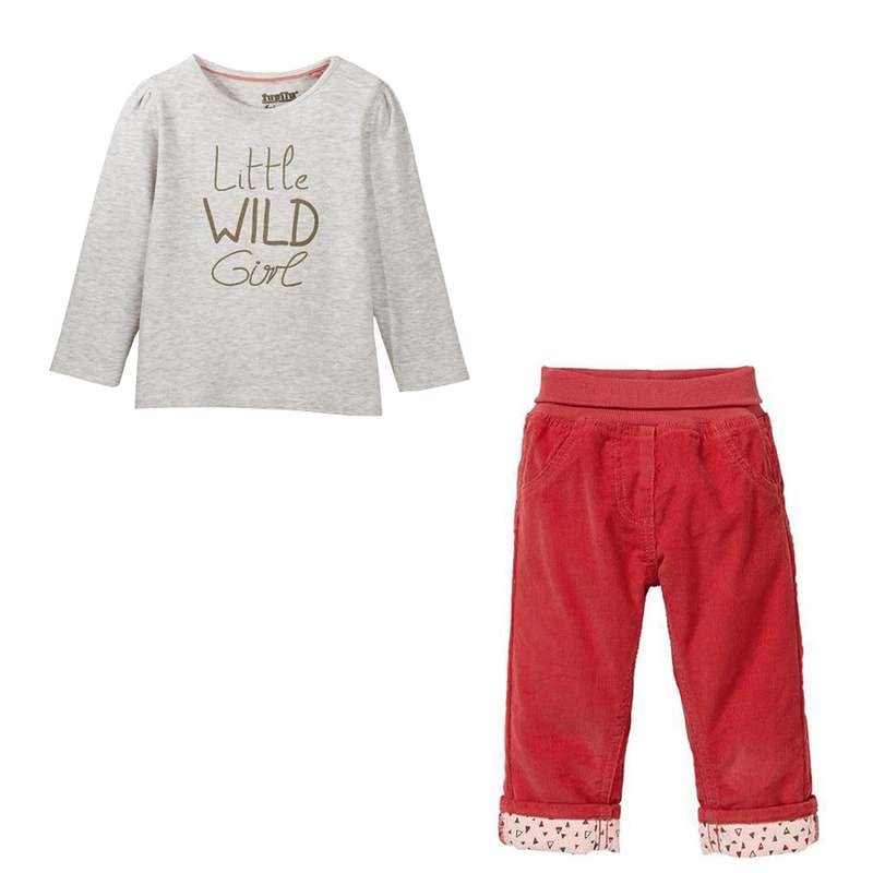 ست تی شرت و شلوار نوزادی لوپیلو مدل lk182