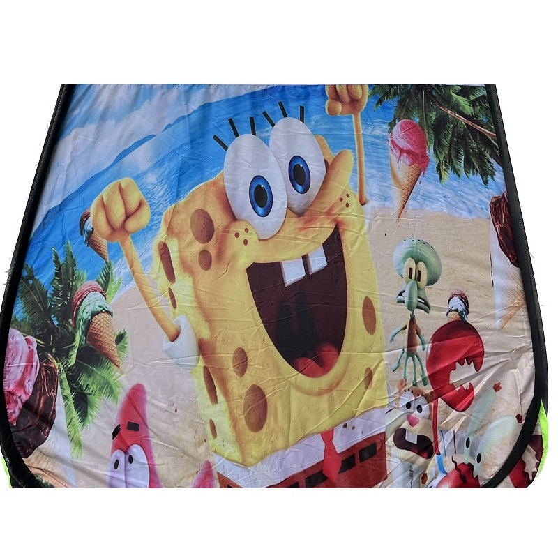 چادر بازی کودک طرح باب اسفنجی مدل 2023