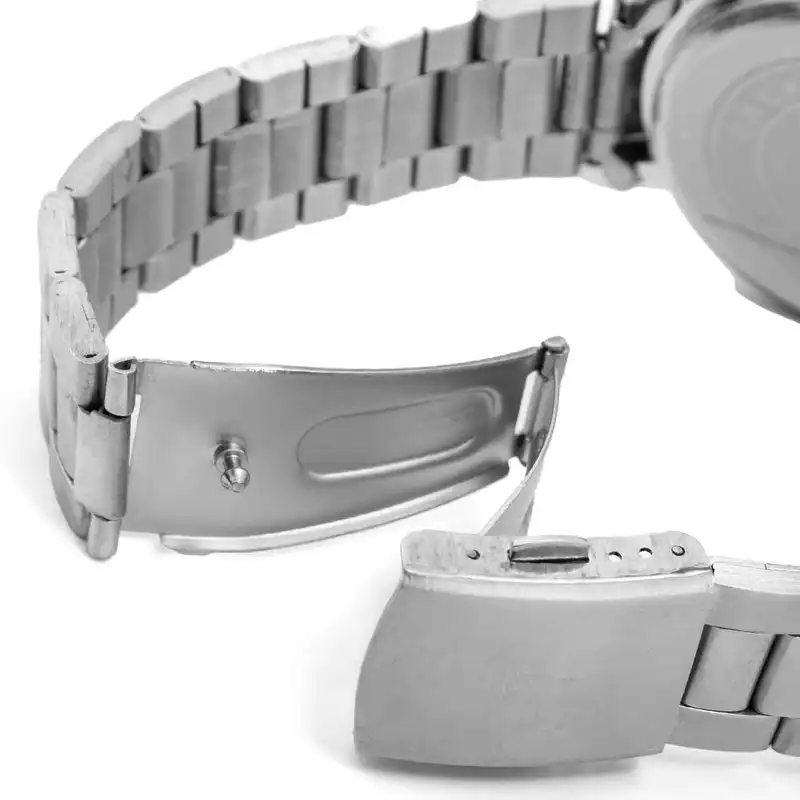 ساعت مچی عقربه ای زنانه مدل تک موتوره بند فلزی